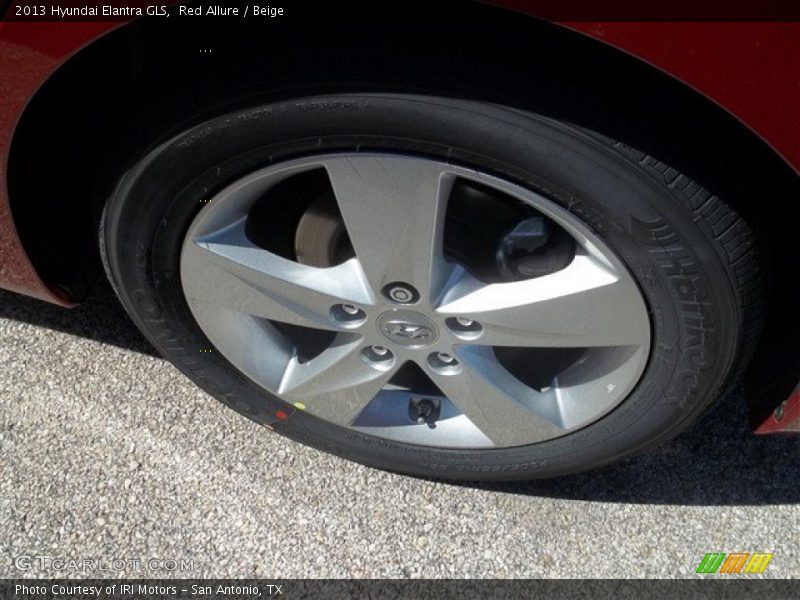 Red Allure / Beige 2013 Hyundai Elantra GLS