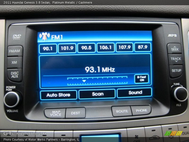 Platinum Metallic / Cashmere 2011 Hyundai Genesis 3.8 Sedan