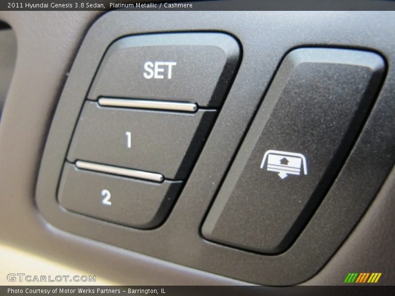 Platinum Metallic / Cashmere 2011 Hyundai Genesis 3.8 Sedan