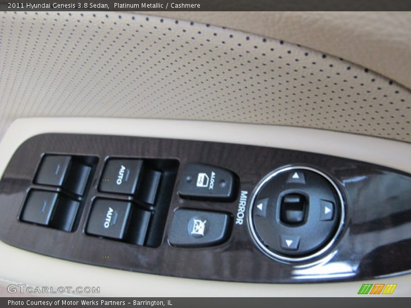 Platinum Metallic / Cashmere 2011 Hyundai Genesis 3.8 Sedan