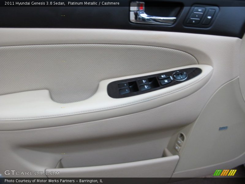 Platinum Metallic / Cashmere 2011 Hyundai Genesis 3.8 Sedan