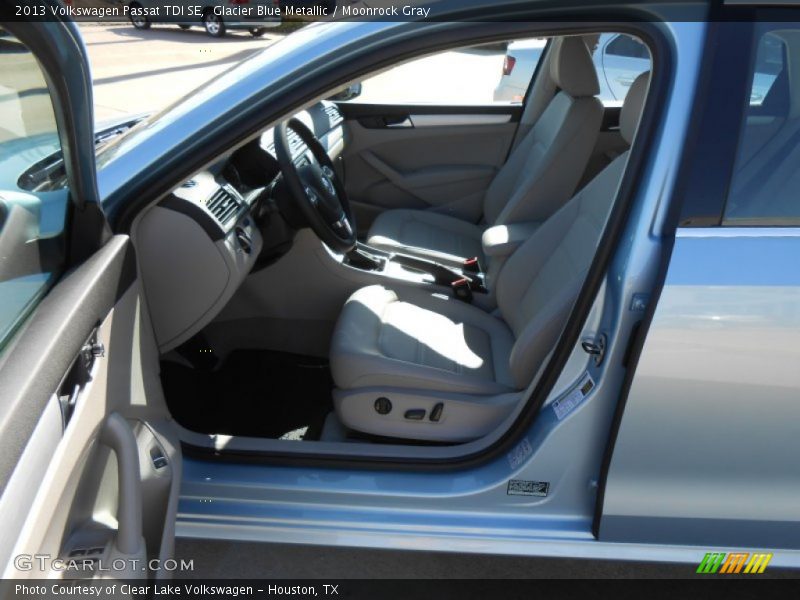 Glacier Blue Metallic / Moonrock Gray 2013 Volkswagen Passat TDI SE