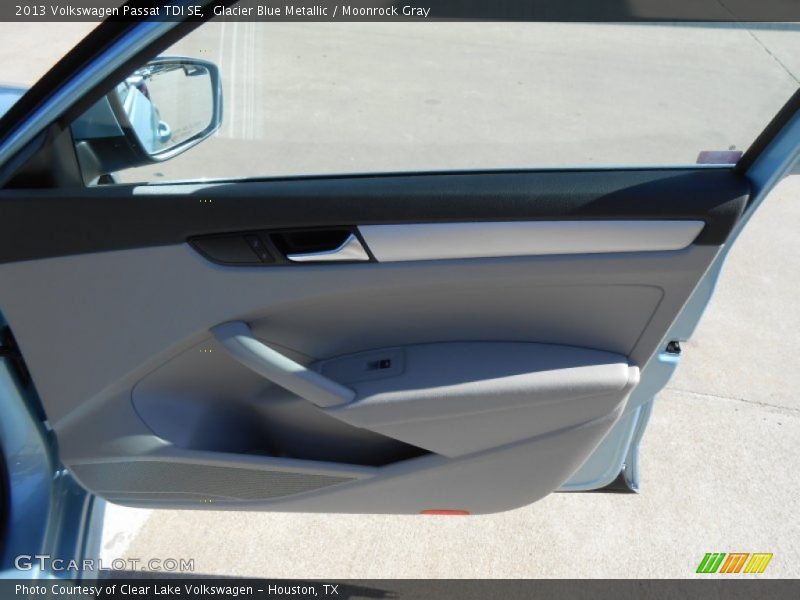 Glacier Blue Metallic / Moonrock Gray 2013 Volkswagen Passat TDI SE