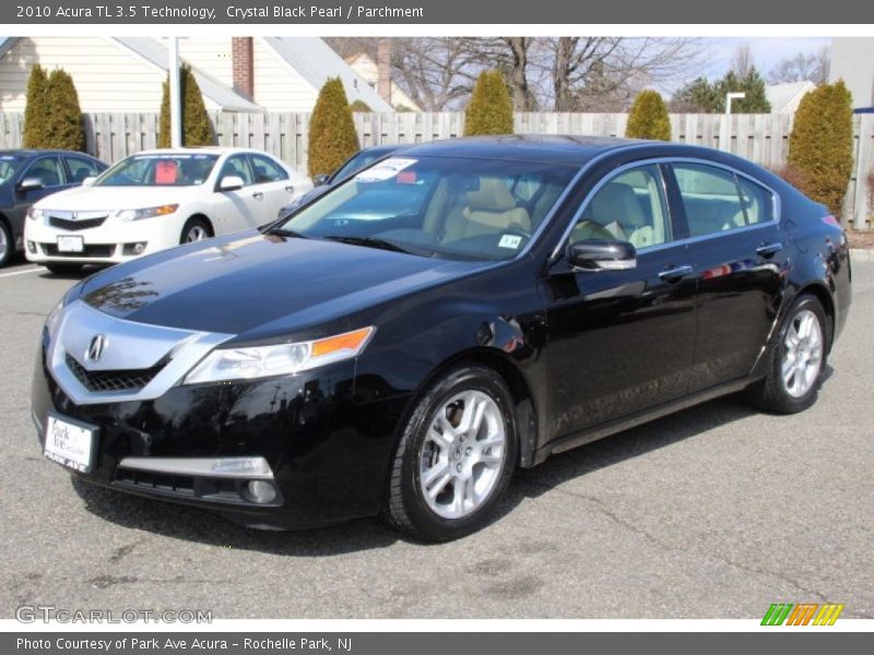 Crystal Black Pearl / Parchment 2010 Acura TL 3.5 Technology