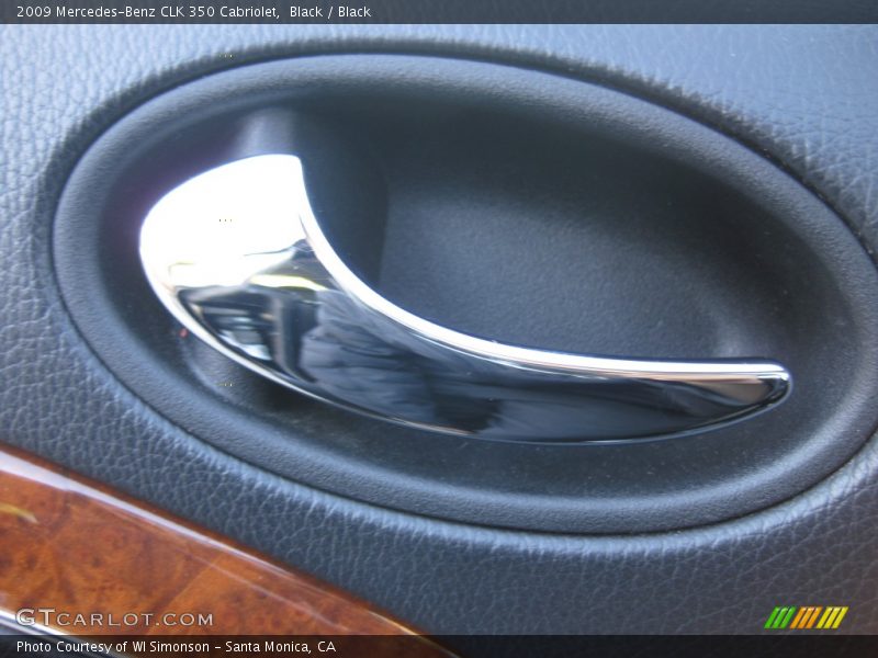 Black / Black 2009 Mercedes-Benz CLK 350 Cabriolet