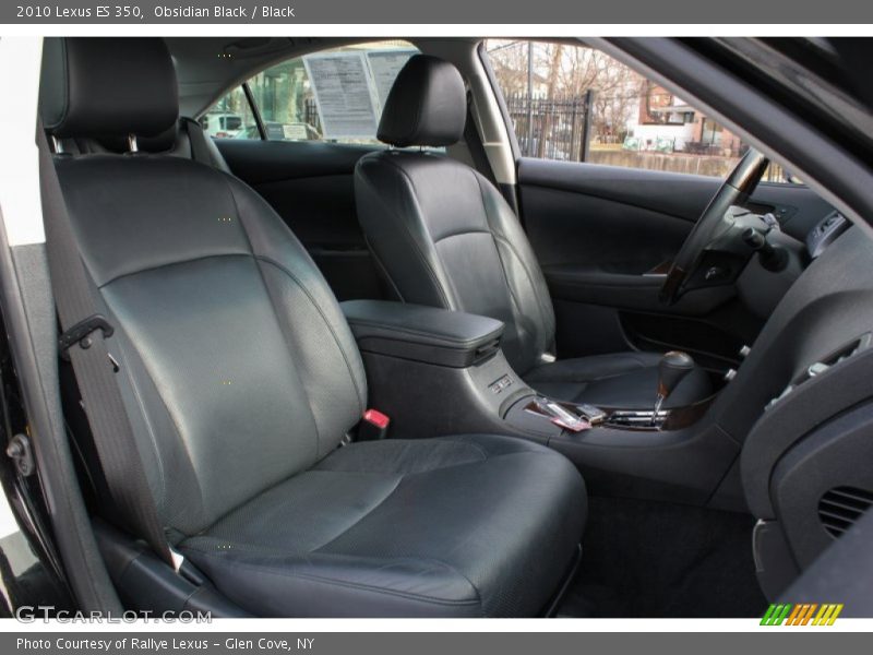 Obsidian Black / Black 2010 Lexus ES 350