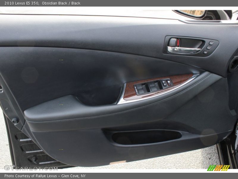 Obsidian Black / Black 2010 Lexus ES 350