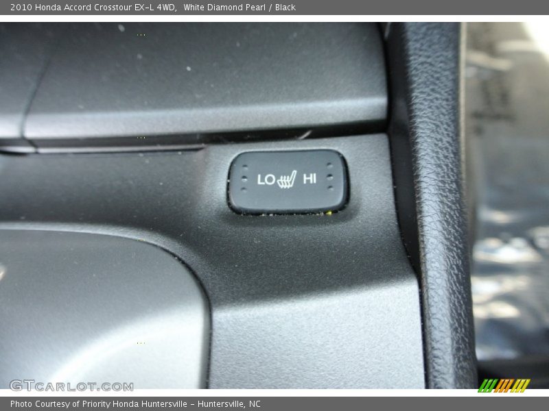 White Diamond Pearl / Black 2010 Honda Accord Crosstour EX-L 4WD