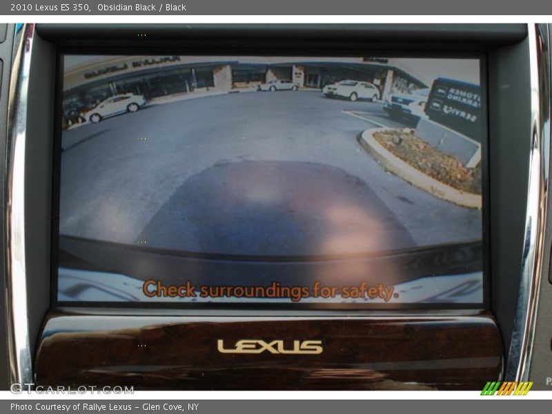 Obsidian Black / Black 2010 Lexus ES 350