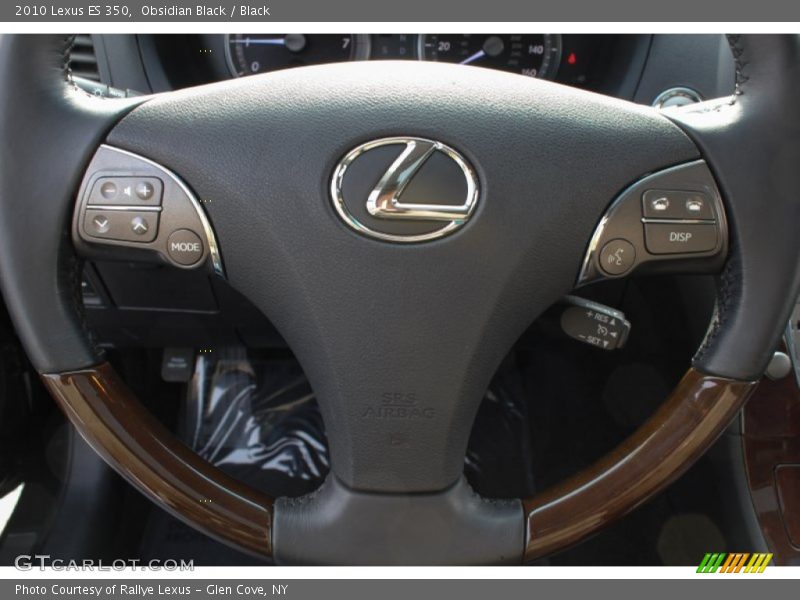 Obsidian Black / Black 2010 Lexus ES 350