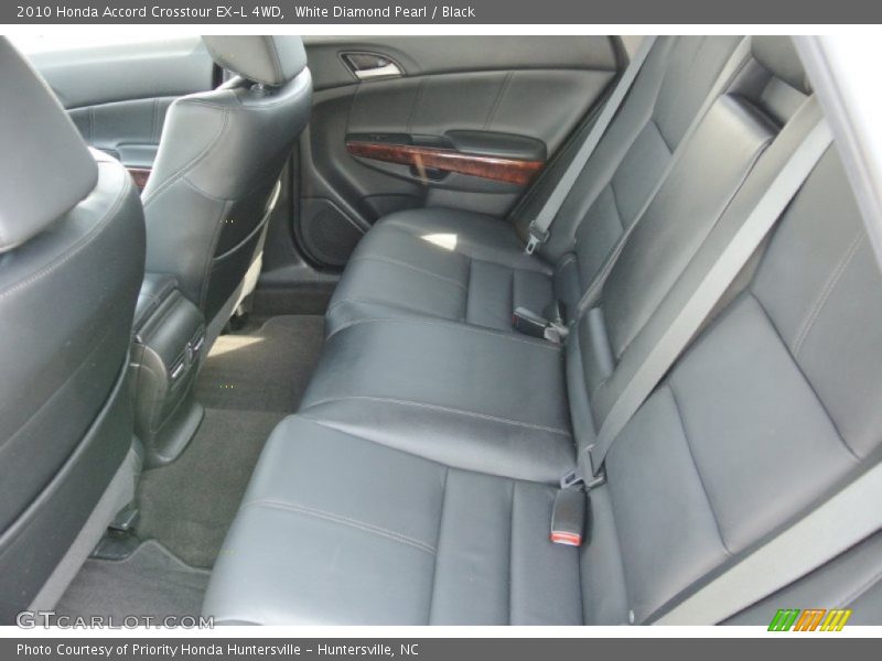 White Diamond Pearl / Black 2010 Honda Accord Crosstour EX-L 4WD