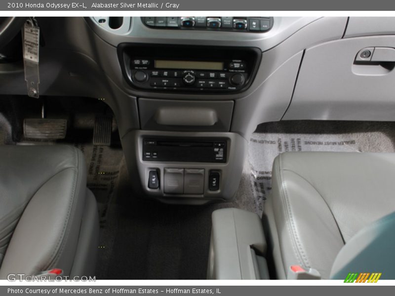Alabaster Silver Metallic / Gray 2010 Honda Odyssey EX-L