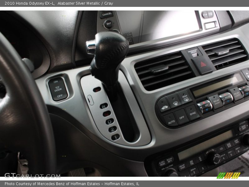 Alabaster Silver Metallic / Gray 2010 Honda Odyssey EX-L