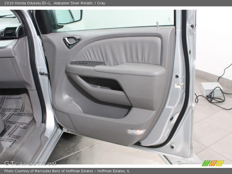 Alabaster Silver Metallic / Gray 2010 Honda Odyssey EX-L