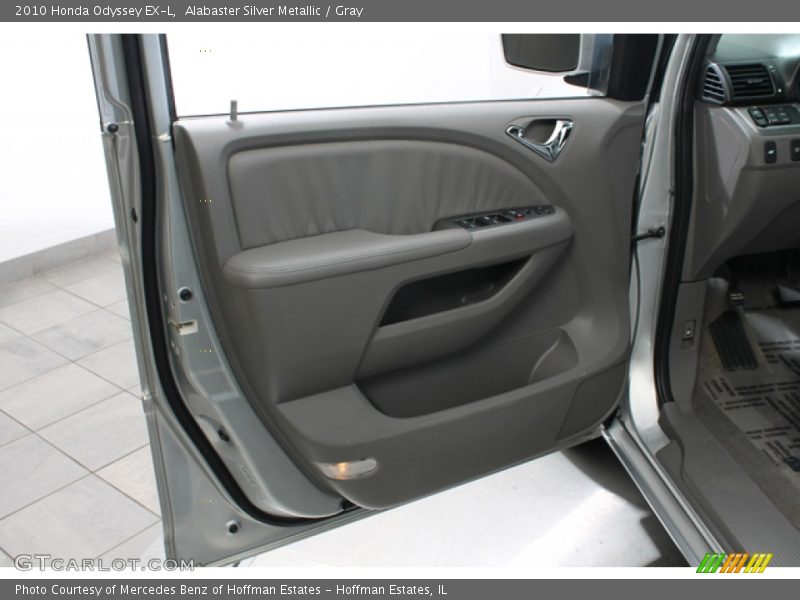 Alabaster Silver Metallic / Gray 2010 Honda Odyssey EX-L