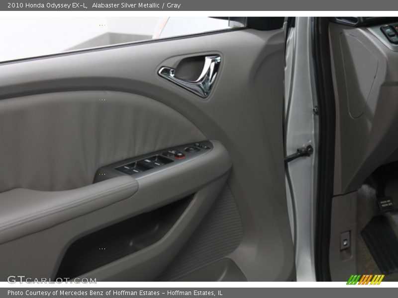 Alabaster Silver Metallic / Gray 2010 Honda Odyssey EX-L
