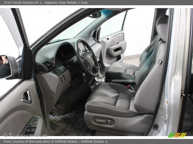 Alabaster Silver Metallic / Gray 2010 Honda Odyssey EX-L