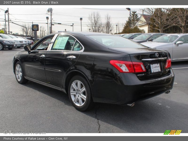Black Onyx / Black 2007 Lexus ES 350