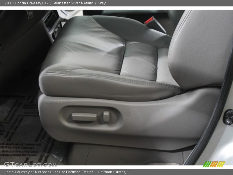 Alabaster Silver Metallic / Gray 2010 Honda Odyssey EX-L