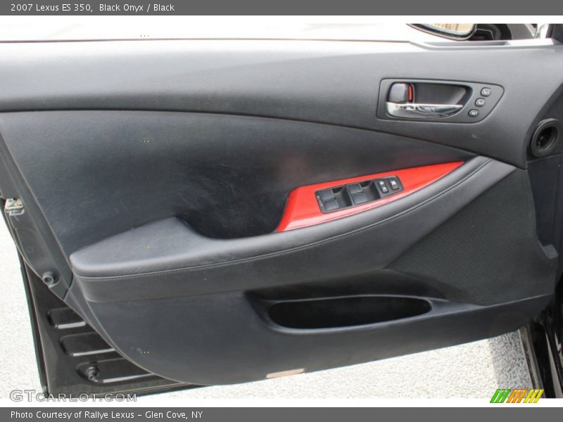 Black Onyx / Black 2007 Lexus ES 350