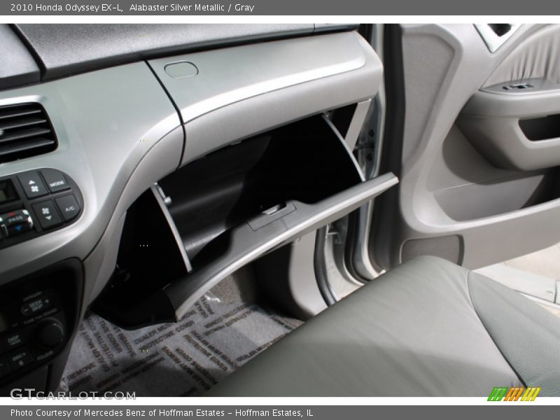 Alabaster Silver Metallic / Gray 2010 Honda Odyssey EX-L
