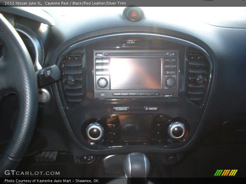 Cayenne Red / Black/Red Leather/Silver Trim 2012 Nissan Juke SL