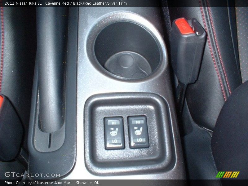 Cayenne Red / Black/Red Leather/Silver Trim 2012 Nissan Juke SL