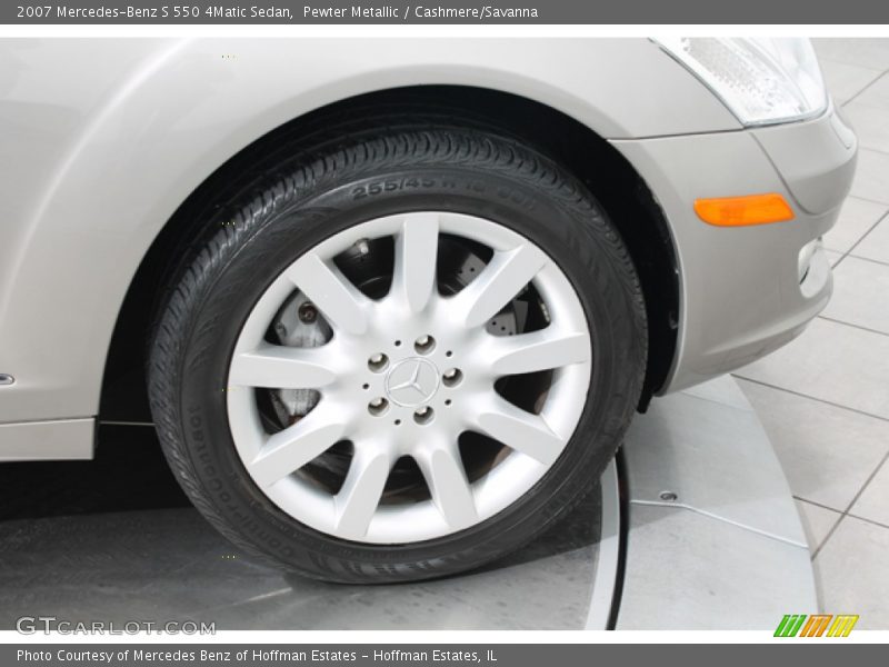  2007 S 550 4Matic Sedan Wheel