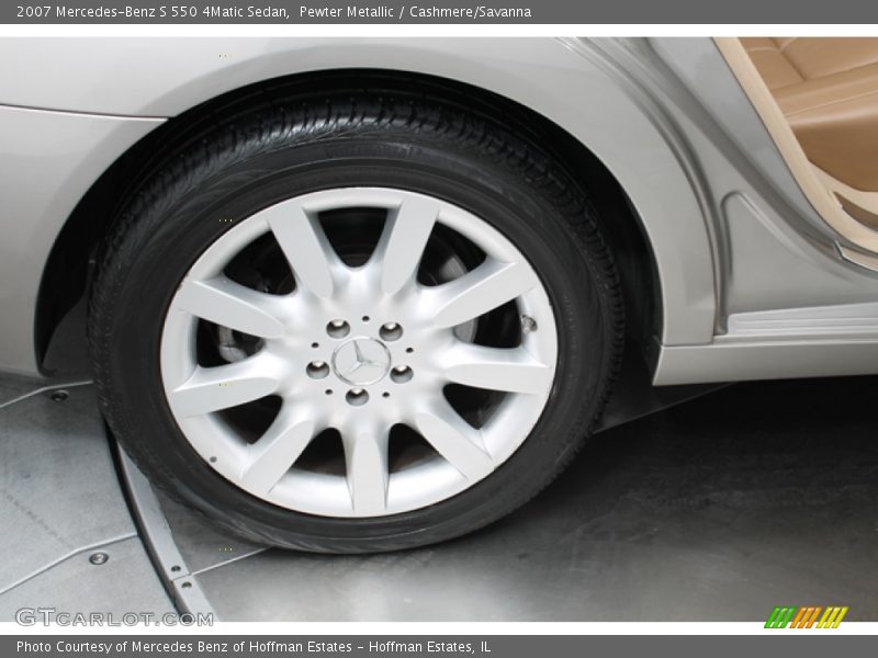  2007 S 550 4Matic Sedan Wheel