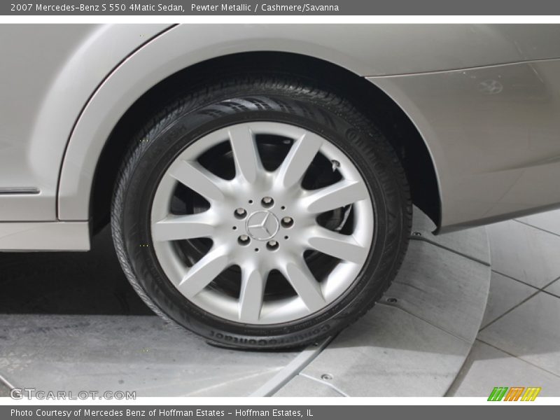  2007 S 550 4Matic Sedan Wheel