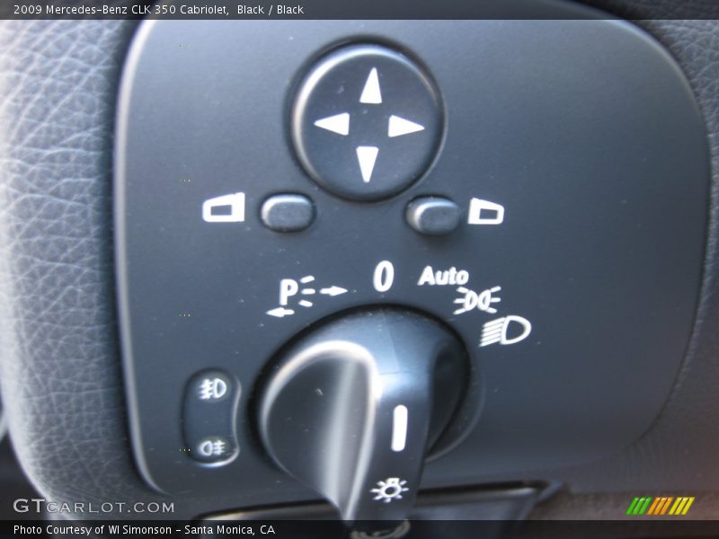 Black / Black 2009 Mercedes-Benz CLK 350 Cabriolet