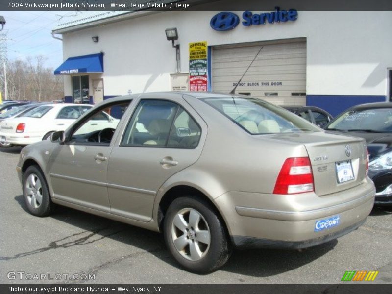 Wheat Beige Metallic / Beige 2004 Volkswagen Jetta GLS Sedan