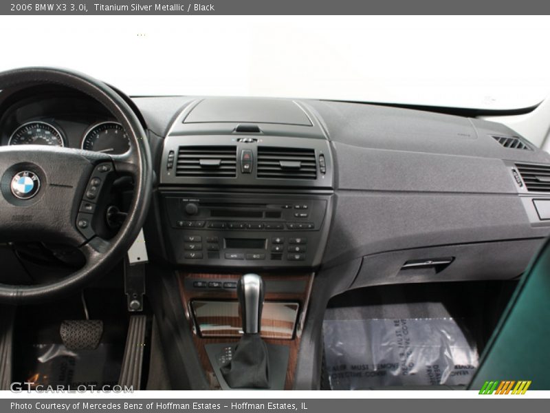 Titanium Silver Metallic / Black 2006 BMW X3 3.0i