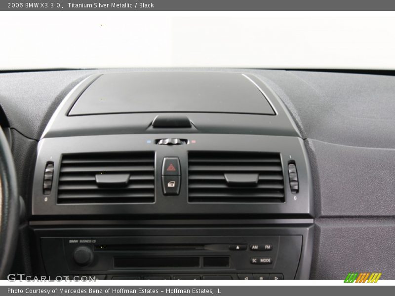 Titanium Silver Metallic / Black 2006 BMW X3 3.0i
