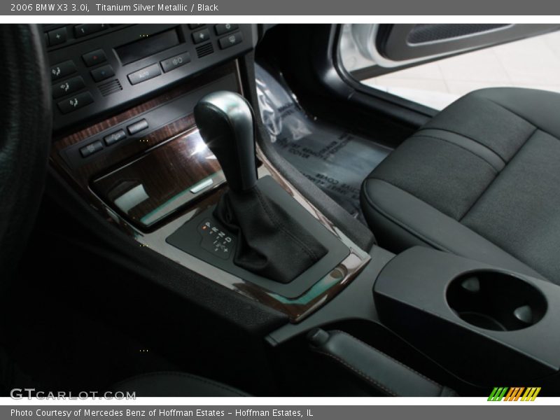 Titanium Silver Metallic / Black 2006 BMW X3 3.0i