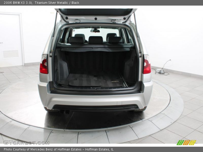 Titanium Silver Metallic / Black 2006 BMW X3 3.0i