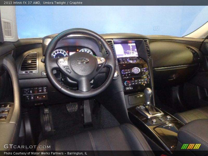 Dashboard of 2013 FX 37 AWD