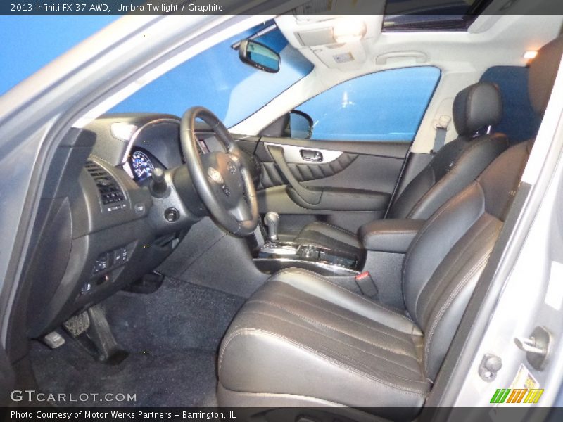  2013 FX 37 AWD Graphite Interior