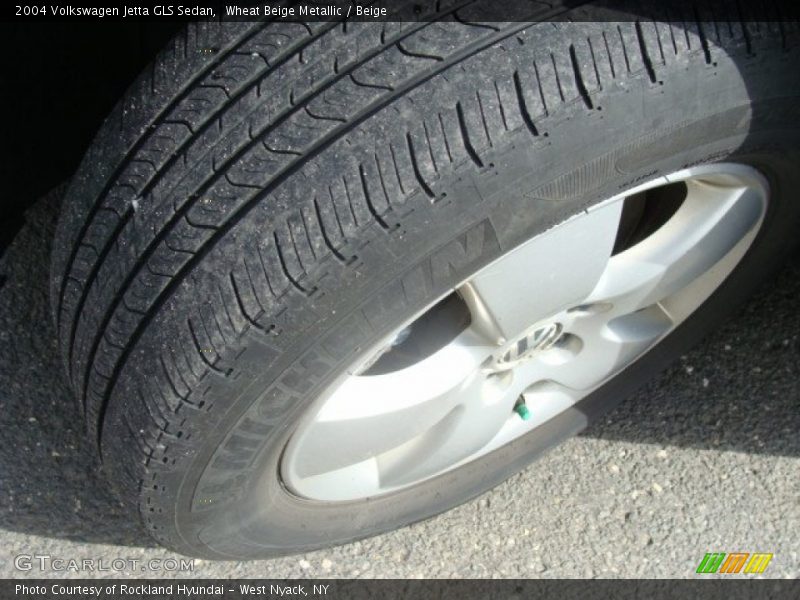 Wheat Beige Metallic / Beige 2004 Volkswagen Jetta GLS Sedan
