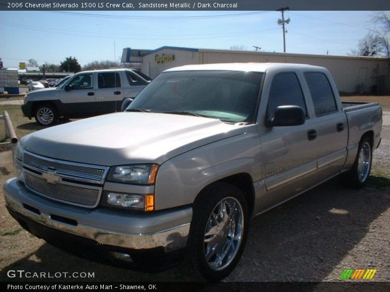 Sandstone Metallic / Dark Charcoal 2006 Chevrolet Silverado 1500 LS Crew Cab