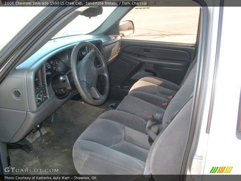 Sandstone Metallic / Dark Charcoal 2006 Chevrolet Silverado 1500 LS Crew Cab