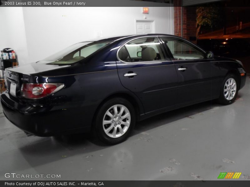 Blue Onyx Pearl / Ivory 2003 Lexus ES 300