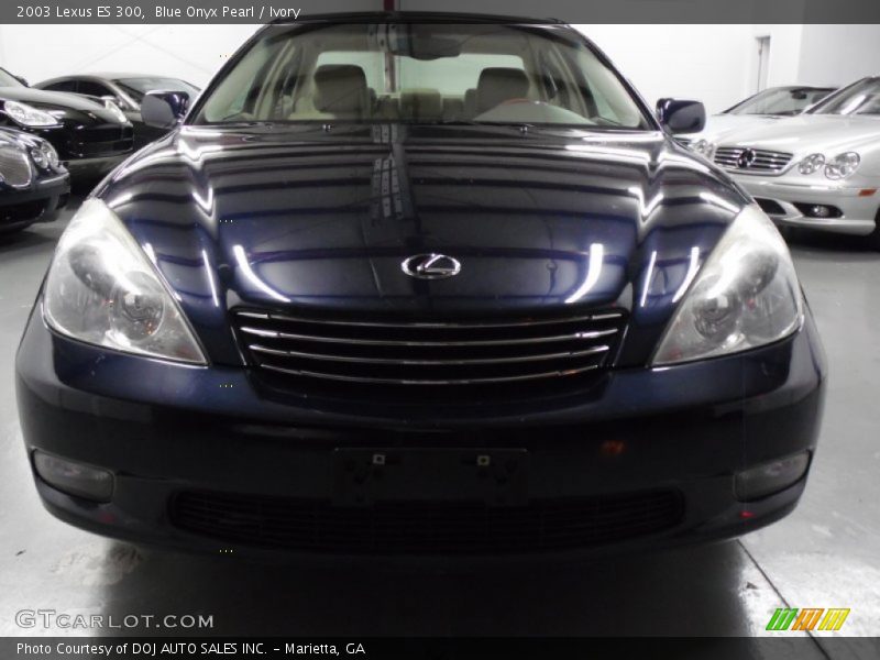 Blue Onyx Pearl / Ivory 2003 Lexus ES 300