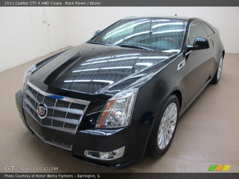 Black Raven / Ebony 2011 Cadillac CTS 4 AWD Coupe