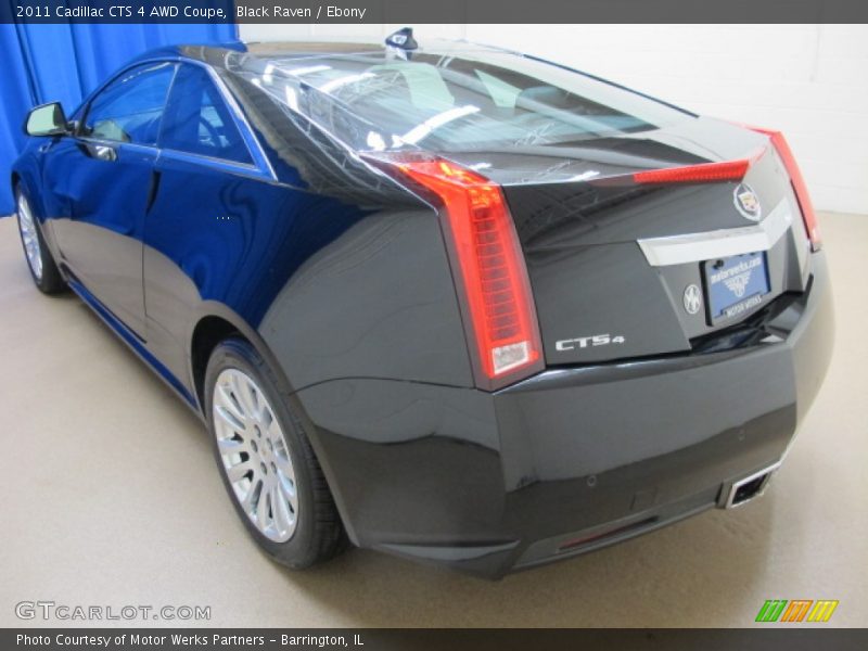Black Raven / Ebony 2011 Cadillac CTS 4 AWD Coupe
