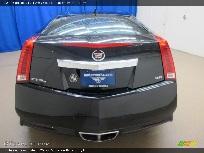 Black Raven / Ebony 2011 Cadillac CTS 4 AWD Coupe
