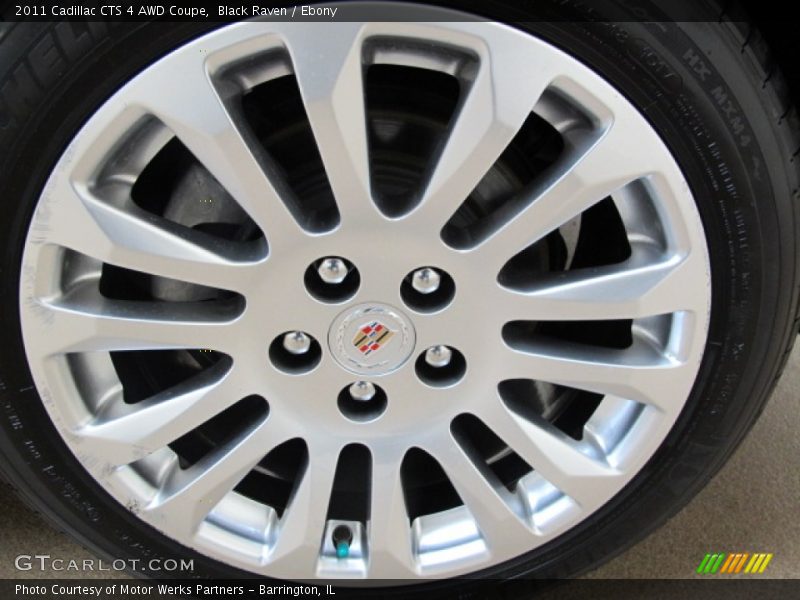 Black Raven / Ebony 2011 Cadillac CTS 4 AWD Coupe