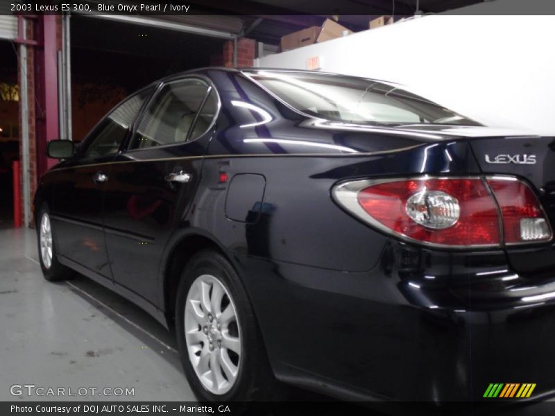 Blue Onyx Pearl / Ivory 2003 Lexus ES 300