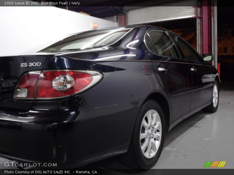 Blue Onyx Pearl / Ivory 2003 Lexus ES 300