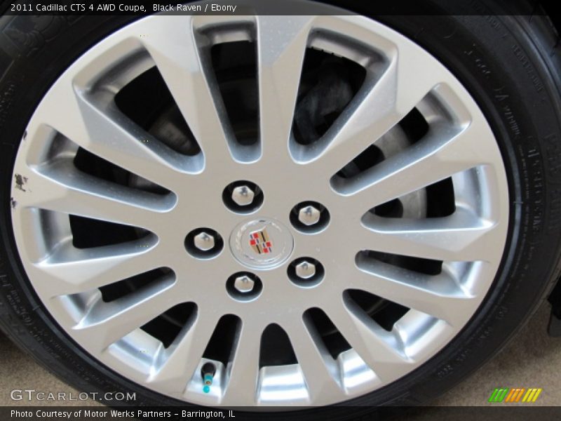 Black Raven / Ebony 2011 Cadillac CTS 4 AWD Coupe